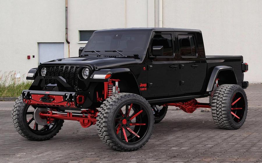 Jeep Gladiator on Forgiato Wheels (Gambe-2) '2019